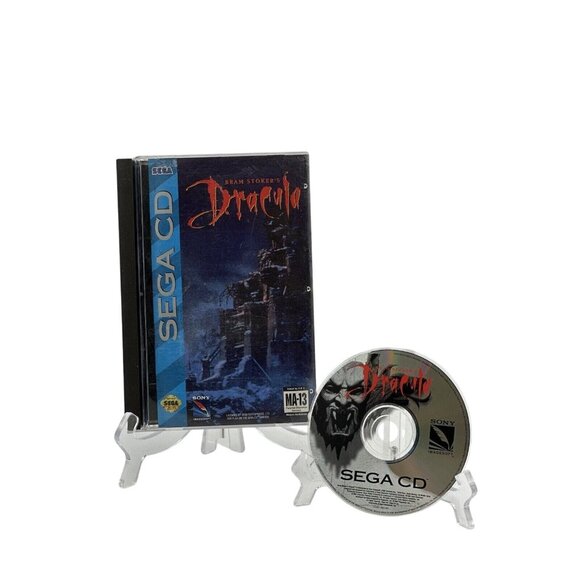 Sega CD Bram Stoker’s Dracula Game Mint CD Manual Case READ 1993